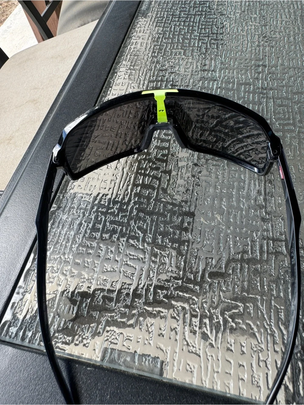 Oakley SUTRO Shield Sunglasses Black Frame Prizm Jade Mirrored Lens
